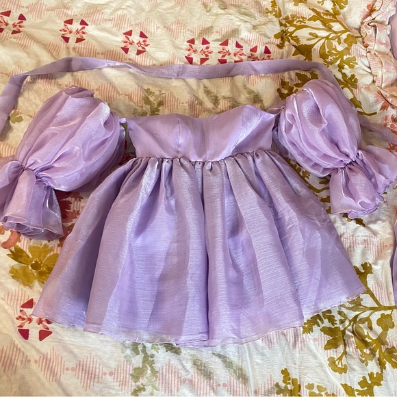 Fanciful Doll Lilac Skies Marie Mini Dress - Picture 2 of 6